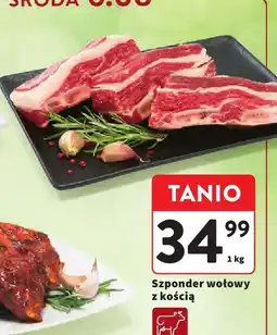 Intermarche Szponder wołowy z kością Intermarche oferta