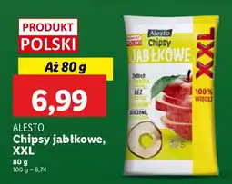 Lidl Chipsy jabłkowe XXL Alesto oferta