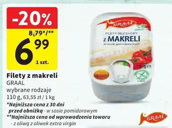 Intermarche Filety z makreli Graal oferta