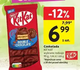 Intermarche Czekolada KIT KAT Double Chocolate oferta