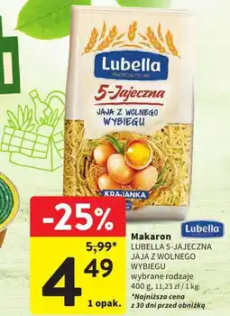 Intermarche Makaron Lubella 5-jajeczna oferta