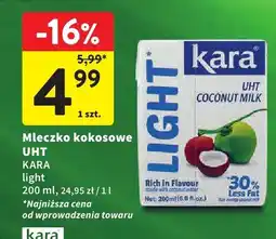 Intermarche Mleczko kokosowe UHT Kara Light oferta