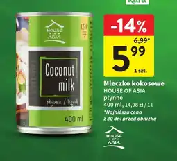 Intermarche Mleczko kokosowe House of Asia oferta