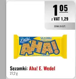 Eurocash Sezamki: Aha! E. Wedel oferta