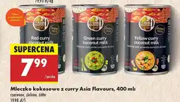 Biedronka Mleczko kokosowe z curry czerwonym Asia Flavours oferta