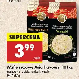 Biedronka Wafle ryżowe Japanese curry Asia Flavours oferta