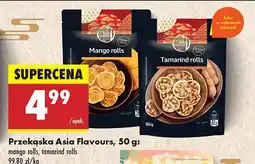 Biedronka Przekąska Asia Flavours mango rolls oferta