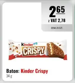 Eurocash Baton: Kinder Crispy oferta