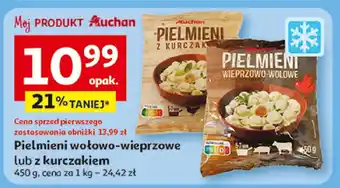 Auchan Pielmieni z kurczakiem Auchan oferta