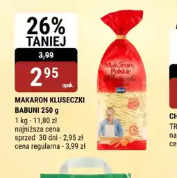 bi1 Makaron Kluseczki Babuni oferta