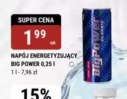bi1 Napój energetyzujący Big Power oferta