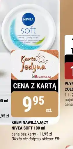 bi1 Krem nawilżający Nivea Soft oferta