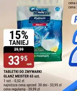 bi1 Tabletki do zmywarki Glanz Meister oferta