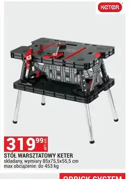 Merkury Market Stół warsztatowy Keter oferta
