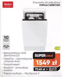 Max Elektro Zmywarka do zabudowy Amica oferta