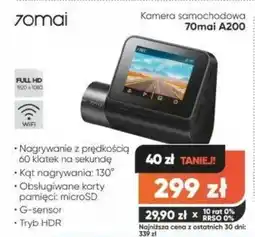 Max Elektro Kamera 70MAI oferta