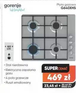 Max Elektro Płyta gazowa Gorenje oferta