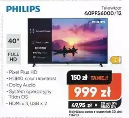 Max Elektro Telewizor Philips oferta