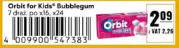 Eurocash Orbit for Kids Bubblegum oferta