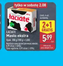ALDI Masło Łaciate oferta