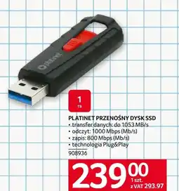 Selgros Dysk ssd Platinet oferta