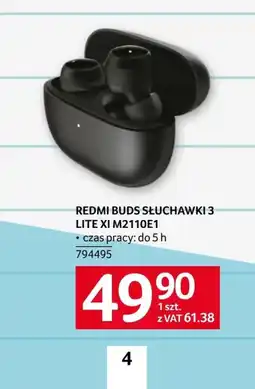 Selgros Słuchawki Redmi oferta
