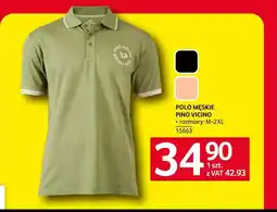 Selgros Polo męskie Pino Vicino oferta