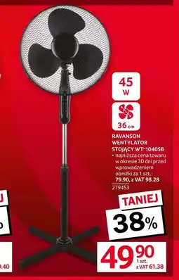 Selgros Wentylator Ravanson oferta