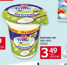 Selgros Śmietana Primo oferta