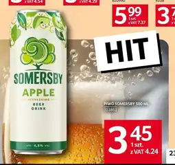 Selgros Piwo Somersby oferta