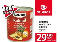 Selgros Koktajl Rolnik oferta
