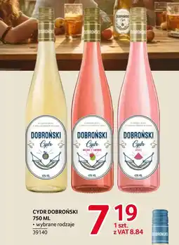 Selgros Cydr Dobroński oferta