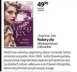 Empik Kolory zła Joanna Jax oferta