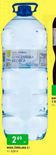 bi1 Woda źródlana Gorczańska Krynica oferta