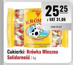 Eurocash Cukierki: Krówka Mleczna Solidarność oferta