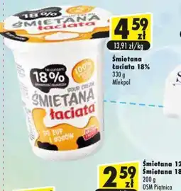 Premium Nasz Sklep Smietana Laciata 18% oferta
