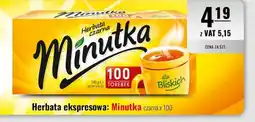 Eurocash Herbata ekspresowa: Minutka czarna oferta