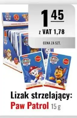 Eurocash Lizak strzelający: Paw Patrol oferta