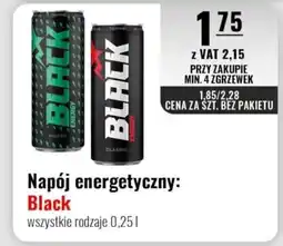 Eurocash Napój energetyczny: Black oferta