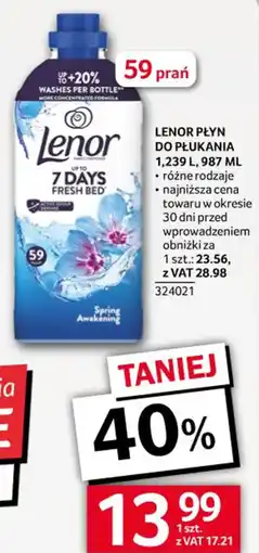 Selgros Lenor płyn do płukania oferta