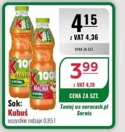 Eurocash Sok: Kubuś oferta