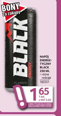 Selgros Napój energetyczny Black oferta