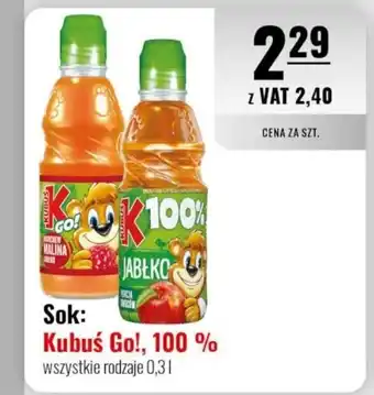 Eurocash Sok: Kubuś Go!, 100% oferta