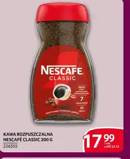 Selgros Kawa rozpuszczalna Nescafé Classic oferta