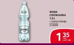 Selgros Woda Cisowianka oferta