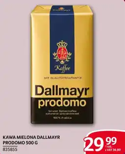 Selgros Kawa mielona Dallmayr Prodomo oferta