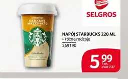 Selgros Napój Starbucks oferta