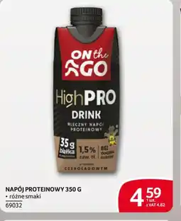 Selgros Napój proteinowy On The Go HighPro oferta