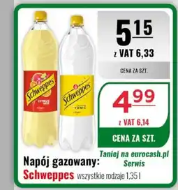 Eurocash Napój gazowany: Schweppes oferta