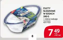 Selgros Filety śledziowe w sosach oferta